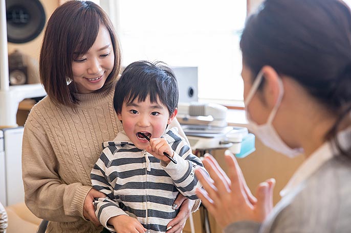 怖がりなお子さんの気持ちに寄り添います